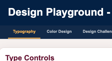 Typography Tool