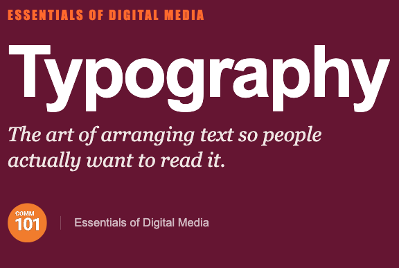 Typography