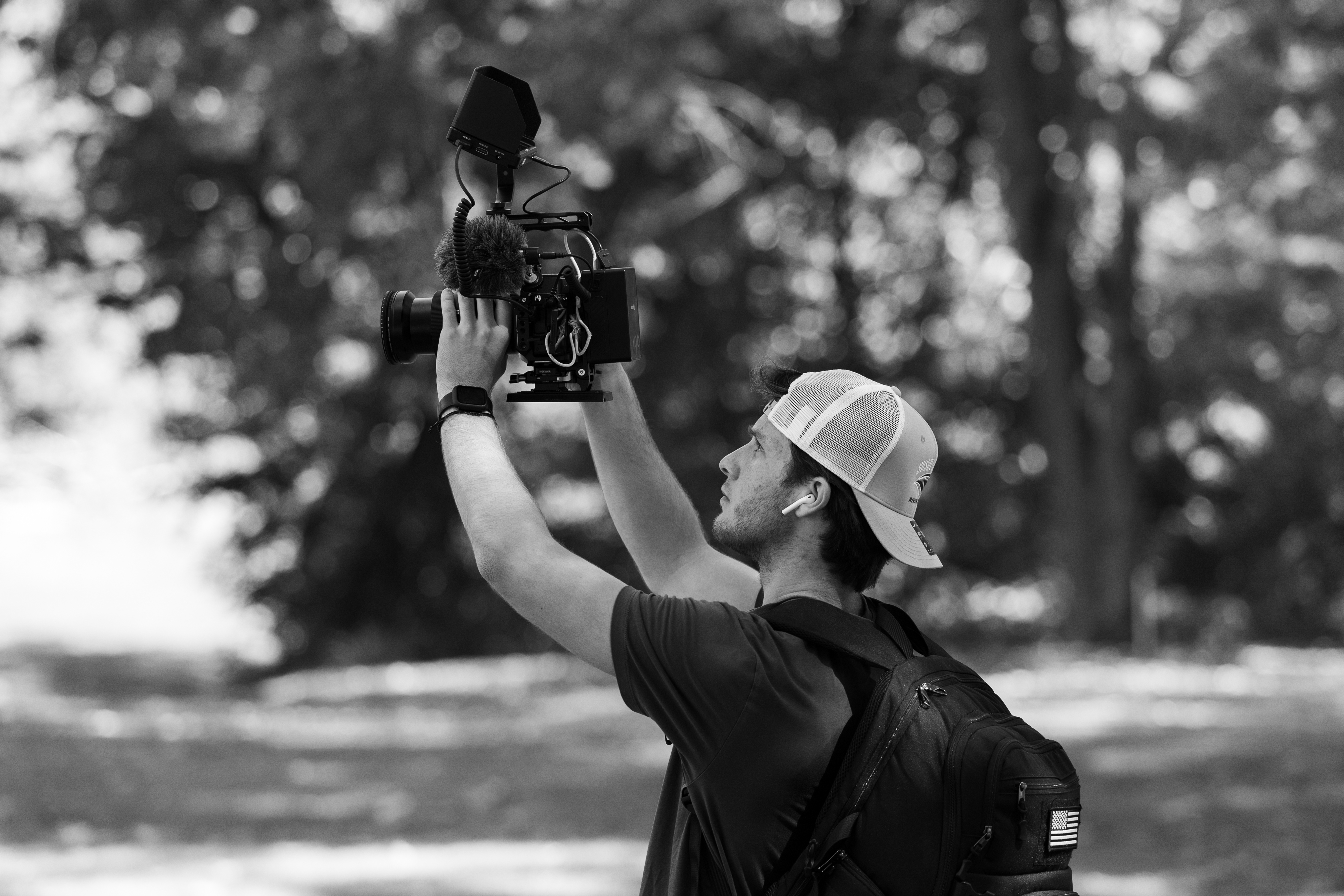 Me filming